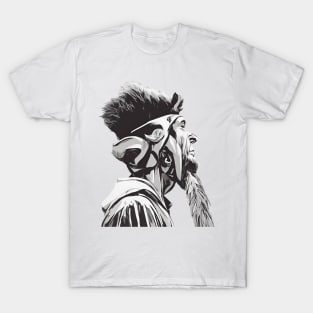 Native faceless man T-Shirt